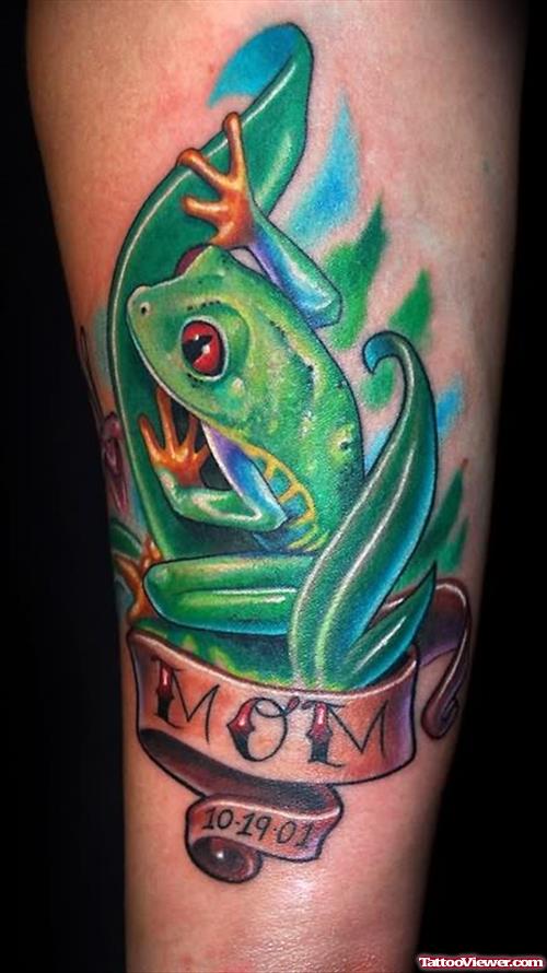 Christian Perez - Tree Frog Tattoo