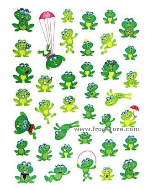 All Frog Tattoo Samples Collection
