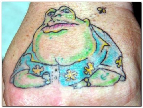 Frog Tattoo Designs Pictures