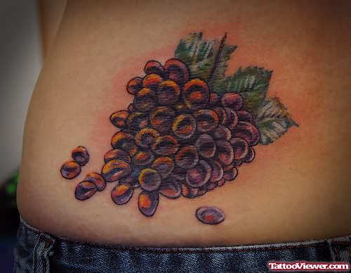 Nice Grapes Tattoos