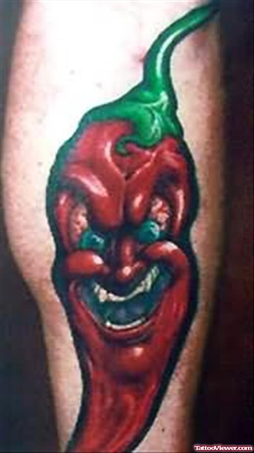Tattoo Parlor Thailand Devil in Fruit Shape