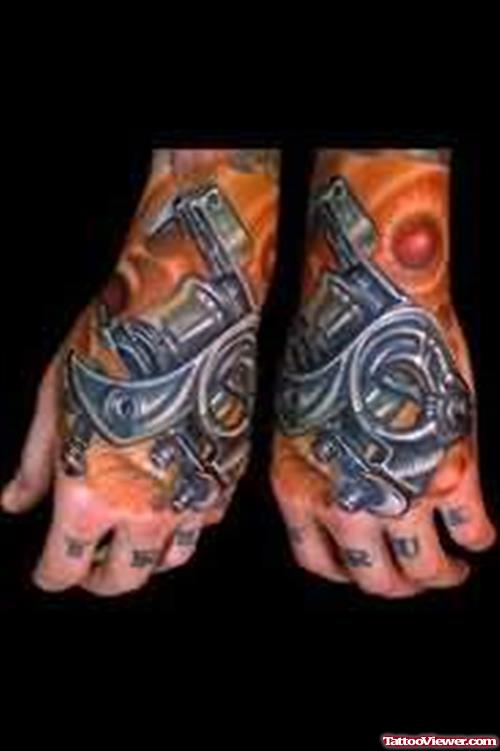 Gambling Tattoo On Hand