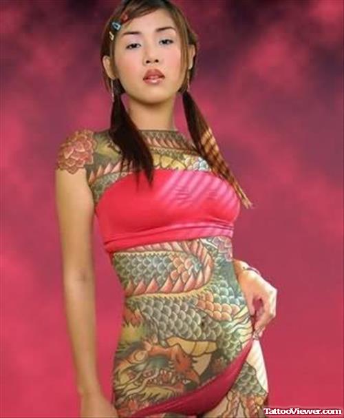 Best Dragon Tattoo For Girls