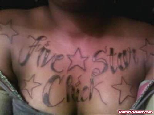 Five Star Chick Tattoo