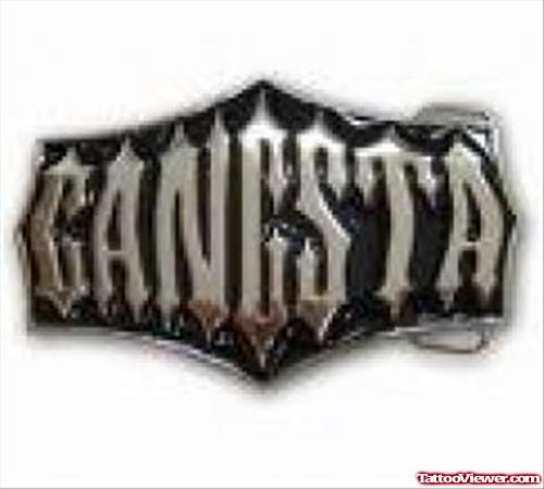 Gangsta Tattoo Design