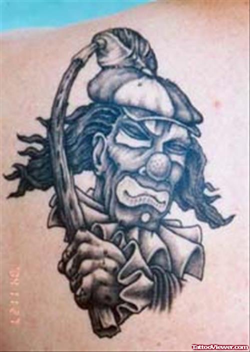 Evil Golf Gangster Tattoo