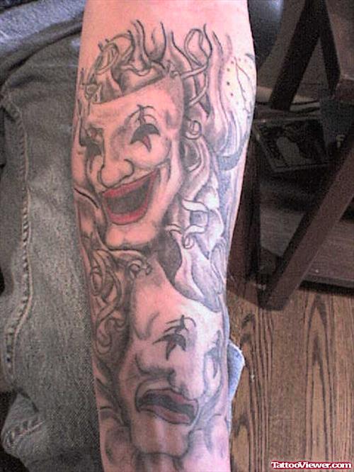 Gangsta Joker Tattoo