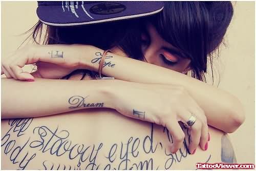 Gangsta Love Tattoo