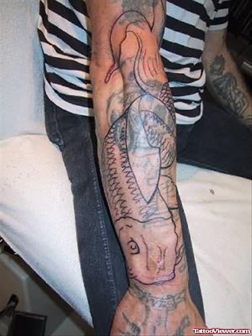 Gangsta Cover Up Tattoo