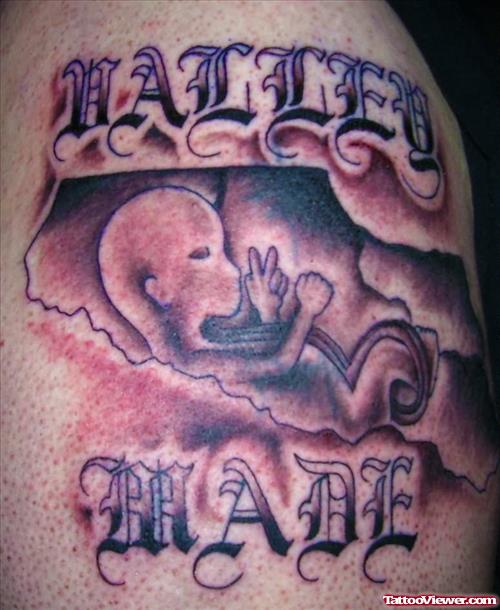 Gangsta Birth Tattoo