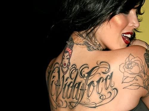 Tumblr Girl Gangsta Tattoo