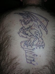 Gargoyle Tattoo For Men