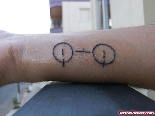 Geek Tattoo On Arm