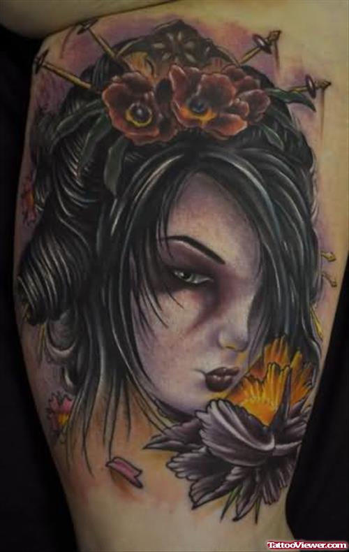 Geisha Tattoo By Tattoostime