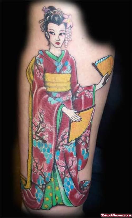 Geisha Amazing Tattoo