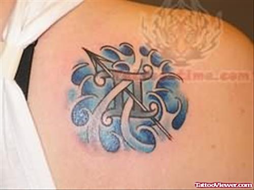 Gemini Zodiac Symbol Tattoos