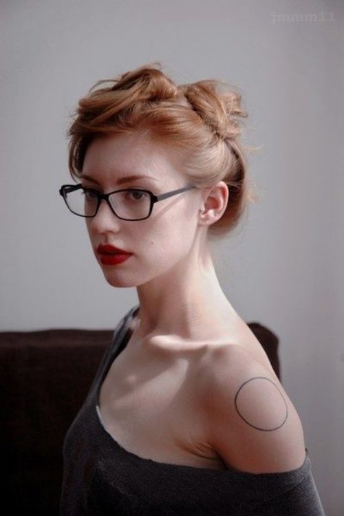 Awesome Geometric Tattoo On Left Shoulder