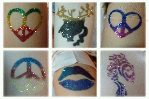 Glitter Tattoos Collections