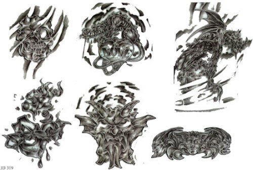 Demon Goblin Tattoos Designs
