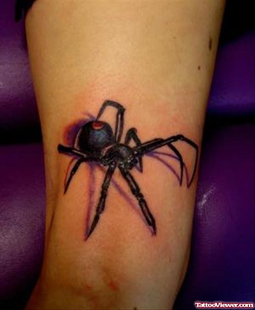 Graffiti Spider Tattoo