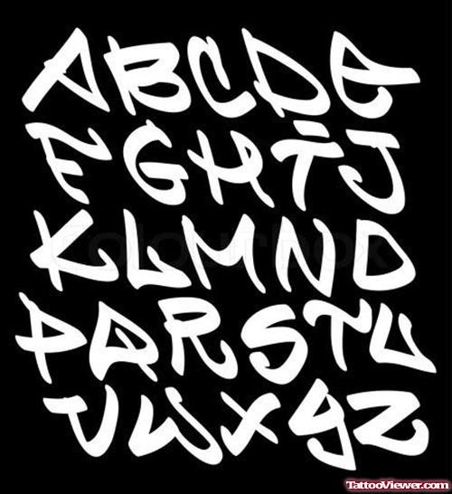 Graffiti Alphabets Tattoos Designs