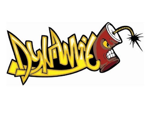 Dynamite Graffiti Tattoo Design