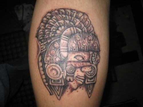 Aztec Graveyard Tattoo