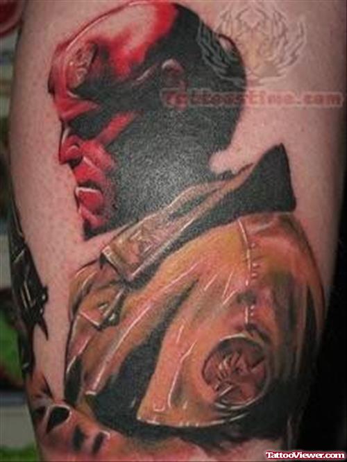 Hellboy - Geek Tattoo
