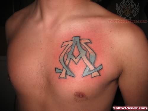 Greek Tattoo On Chest