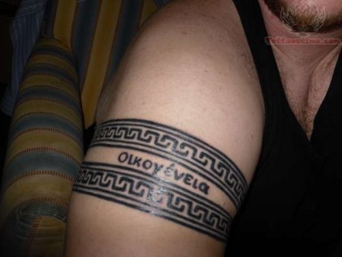Greek Armband Tattoo For Men
