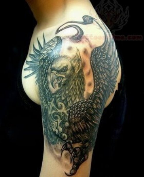 Griffin Arm Tattoo