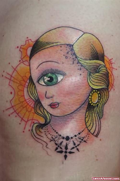 Gypsy One Eye Tattoo