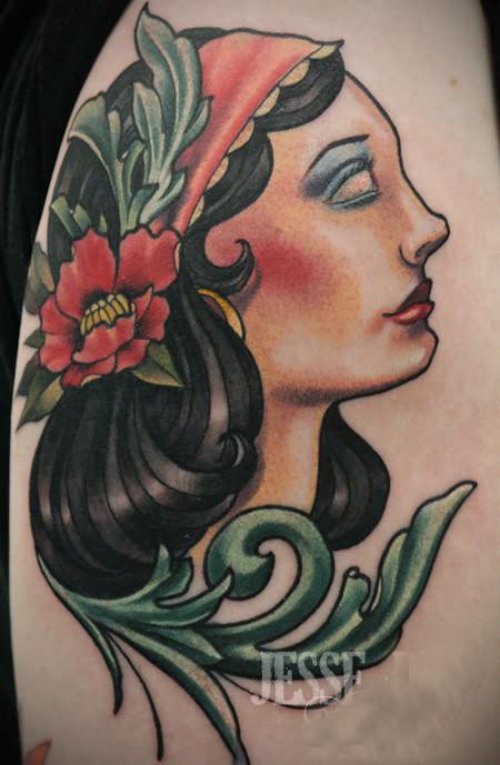 Gypsy Amazing Tattoo Design