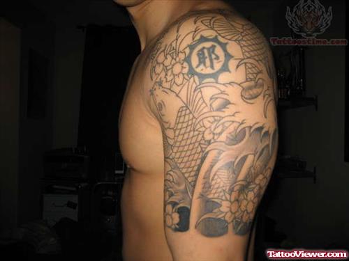 Half Sleeve Tattoo For Young Boys