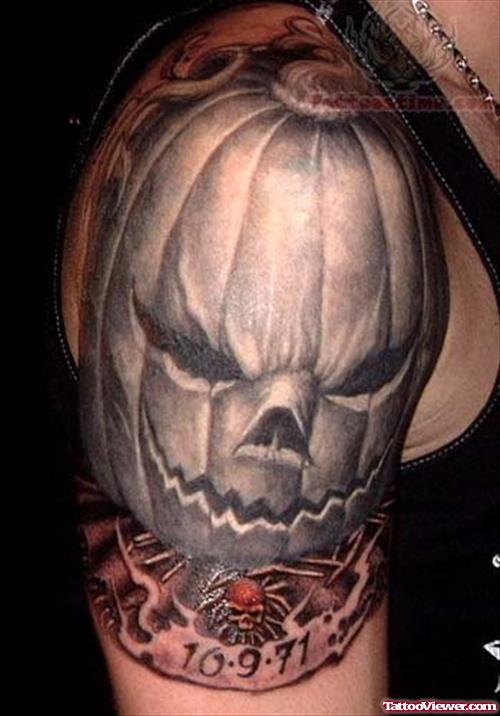 Halloween Arm Tattoos