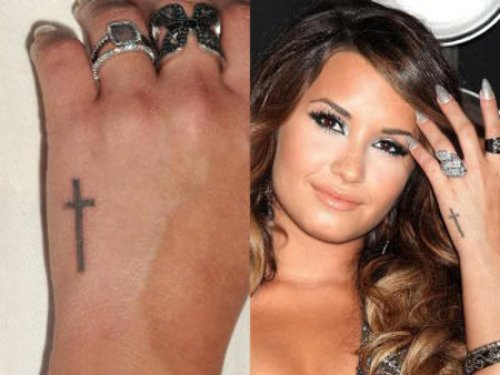 Cross Hand Tattoo