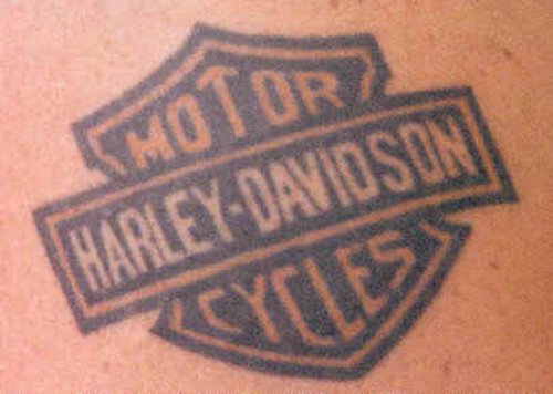 Motor Harley Tattoo