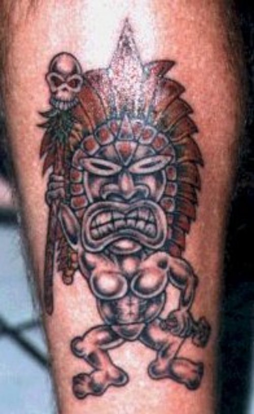Hawaiian Tattoo On Arm