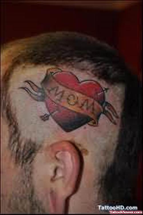 Memorial Tattoo On Head