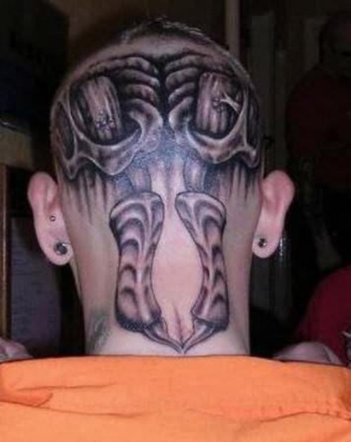 Stunning Tattoo Head
