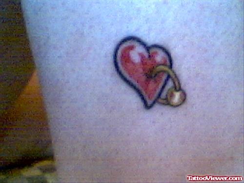 Pierced Heart Tattoo