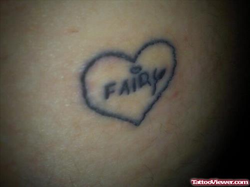 Fairy Heart Tattoo