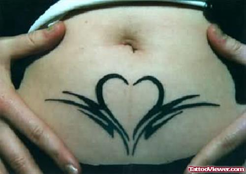 Lovely Heart Tattoo