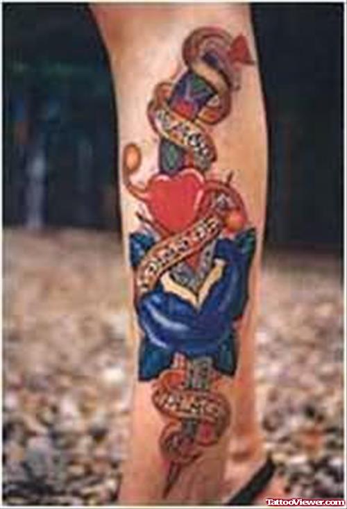 Classic Heart Tattoo