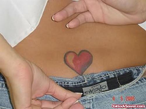 Cute Heart Tattoo