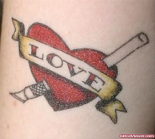 Love Heart Tattoo