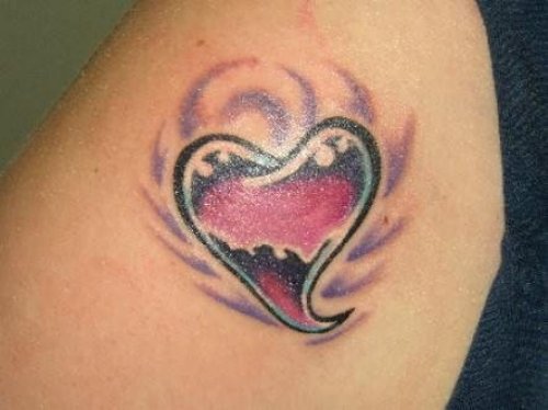 Cute Heart Tattoos Gallery