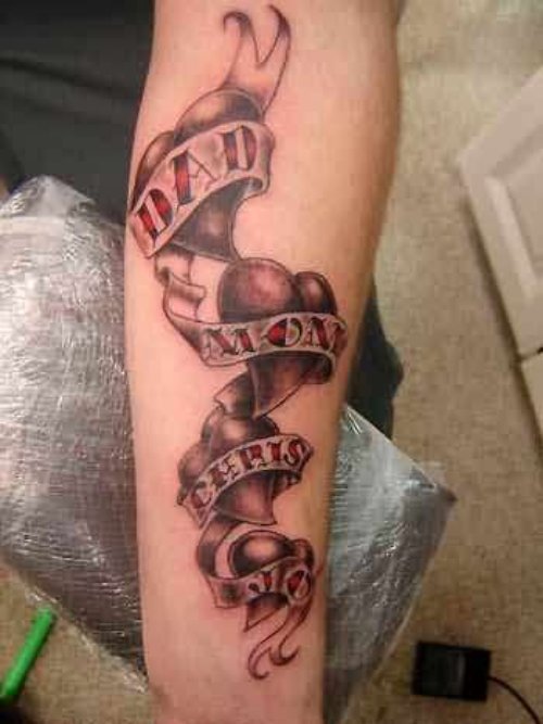 Heart Tattoos On Arm