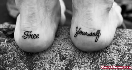 Heels Tattoo Free Yourself