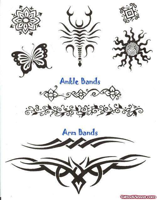 Tribal Henna Tattoos Designs